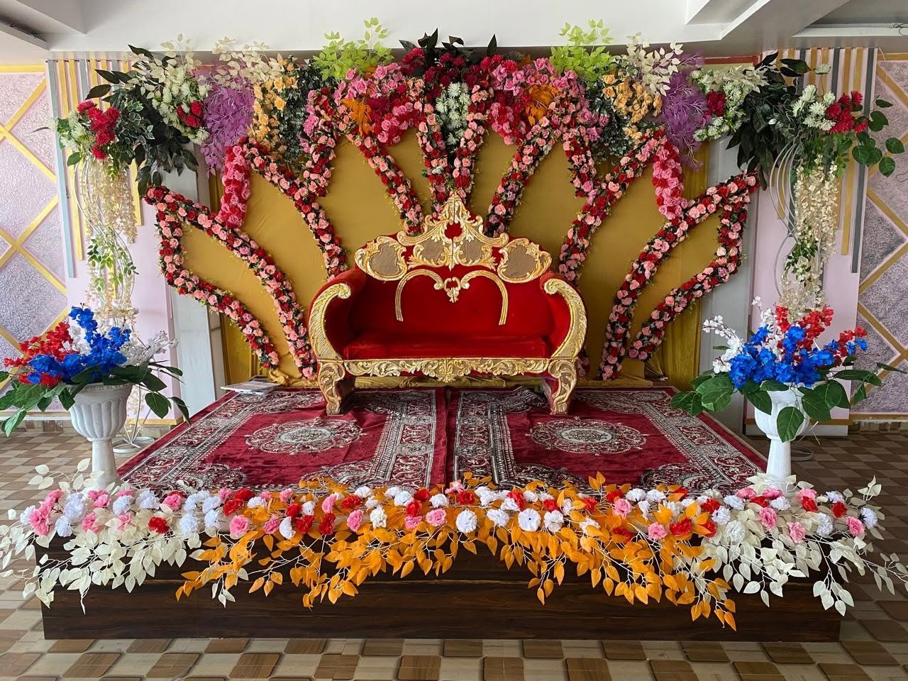 Wedding mandap decor